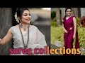 Gorgeous |Rimi Tomy|saree collection👌|stylish saree| kerala traditional wear| #shorts