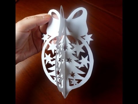 Новогодние украшения своими руками из бумаги объемные снежинки Новогодние украшения своими руками из бумаги объемные снежинки
