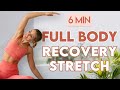 FULL BODY RECOVERY STRETCH ✨ Muscle Pain Prevention | 6 min Cool Down