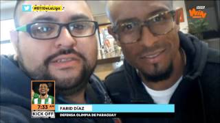 Farid Díaz, nuevo jugador de Olimpia en Kick Off | Win Sports