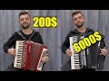 Can You Hear the Difference Between Cheap and Expensive Piano Accordions?