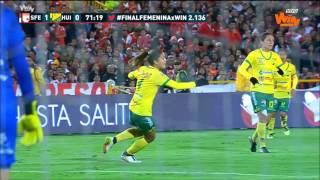 Gol Leicy Santos a Huila | Final vuelta Liga Femenina Aguila | Win Sports