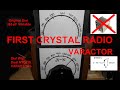 Your First Varactor Tuned Crystal Radio