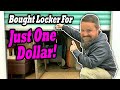 Bought a locker for ONE DOLLAR and found SILVER right away! Abandoned storage auction adventure.