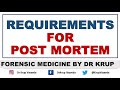 Requirement for post Mortem ⎮ Post Mortem examination⎮Dr. Krup Vasavda