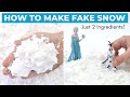 How to Make Fake Snow in 5 Minutes! | Just 2 EASY Ingredients!