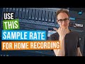What Sample Rate Should You Record At In Your Home Studio? (Sample Rate Explained)