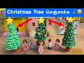 வசந்த காலம் Episode - 265 | Barbies Making Christmas Tree And Decoration 🎄🎀 | Classic Barbie Show