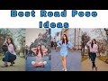 10 best outdoor & Road poses | Sitting & Standing poses for girls |How to pose | Myclicks Instagram