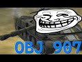 THE OBJ 907 EXPERIENCE
