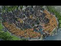 (1300 Hours Minecraft Timelapse) Nerima Kingdom (4K/60fps)
