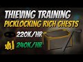 Looting Rich Chests [220K EXP | 240K GP/Hr]