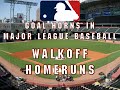 Goal Horns in MLB: Walkoffs