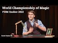 Henri Hainz FISM 2022 Act  - Micro Magic 4th Place - Germany