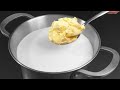 Just add butter to the boiling milk! Homemade cheese recipe in 5 minutes