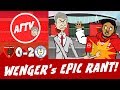 😠AFTV - WENGER's EPIC RANT!😠 Arsenal 0-2 Man City (Parody Arsenal Fan TV Cartoon Goals Highlights)