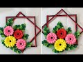 Quick And Easy Wall Hanging Ideas! Beautiful and Easy Paper Wall Hanging! Ruba Craft Creations