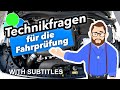 Technical Exam Questions - All technical questions of the driving test - Fahrschule Punkt
