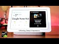 Google Home Hub Unboxing, Setup and Impressions
