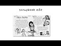 scrapbook edit tutorial (speedrun)
