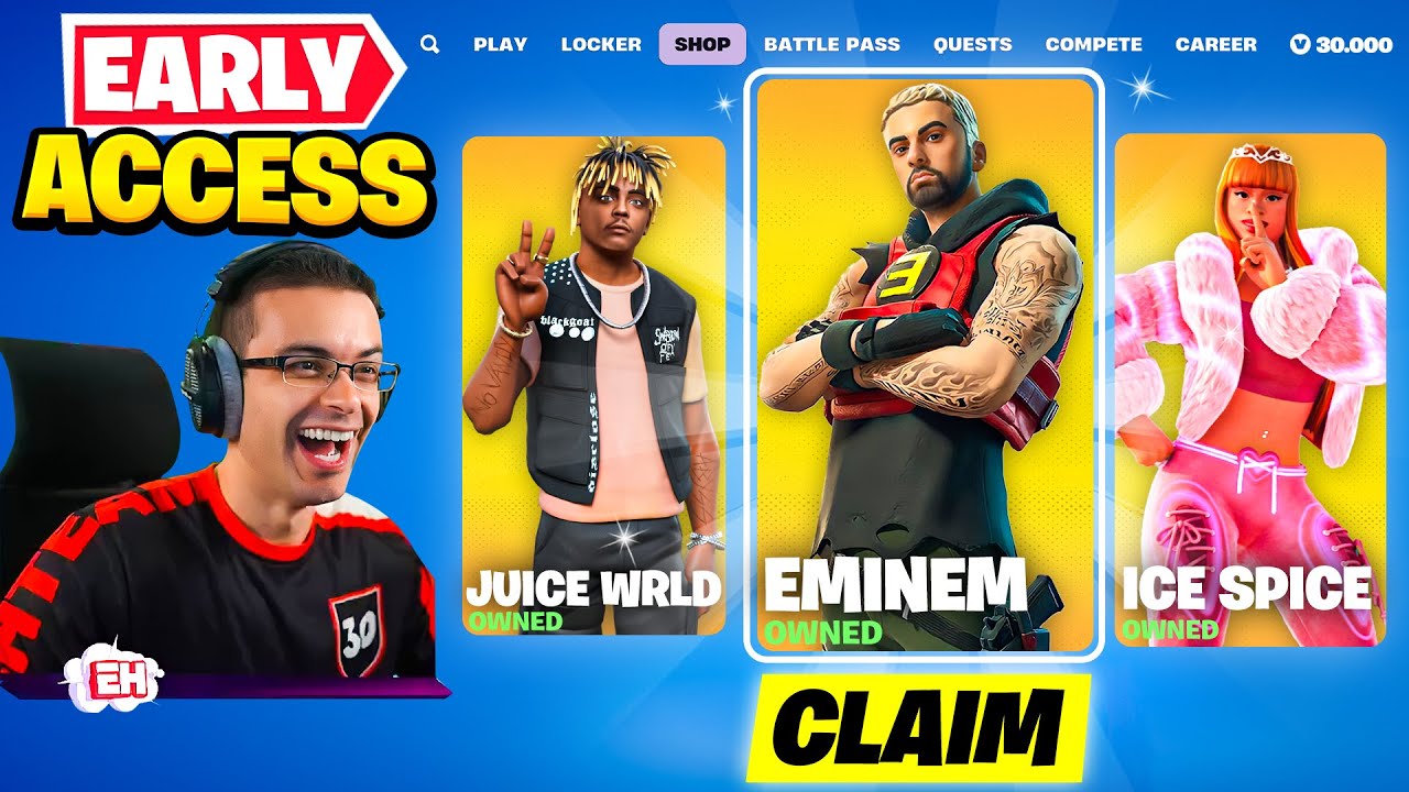 New Eminem Skin in Fortnite!