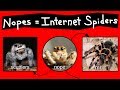 Nope Chart - Internet Names for Spiders