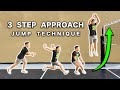 3 Step Approach Jump Technique | How To Jump Higher