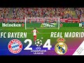 LIVE | Bayern Munich vs Real Madrid • UEFA Champions League 23/24 | Live Video Game Simulation