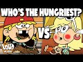 Who is the HUNGRIEST Loud? 😋 | The Loud House