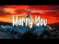 Bruno Mars - Marry You (Lyrics/Vietsub)
