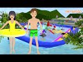 Sakura Yuta Mio Ke Waterboom Super Ultra Lengkap dan Gede 😱😂 | Sakura School Simulator | Papi Wilson