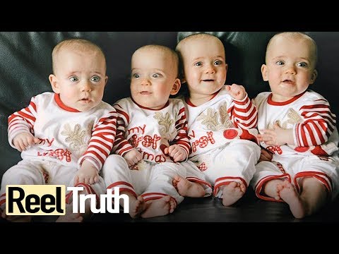 Julie Carles: Identical Monochorionic Quadruplets | Extraordinary People Documentary | Documental