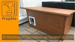 Insulated cat house diy Insulated cat house diy