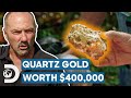 Miner Finds Over $400,000 Of Rare Crystalline Gold In South Carolina! | America’s Backyard Gold