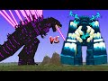 SHIN GODZILLA vs WARDEN MUTANT in Minecraft
