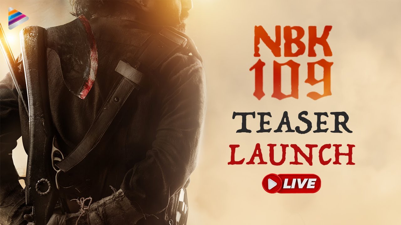 NBK 109 Title & Teaser Launch LIVE | Nandamuri Balakrishna | Director Bobby | Thaman S | TFN