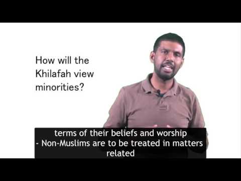 How will the Khilafah view minorities 