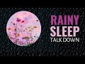 Deeply Relaxing Guided Sleep Meditation With Rain and Thunder Sounds (Female Voice Sleep Meditation)