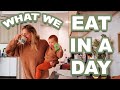 WHAT WE *really* EAT IN A DAY 👶🏼 Mom & 18 Month Old