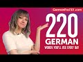 220 German Words You'll Use Every Day - Basic Vocabulary #62