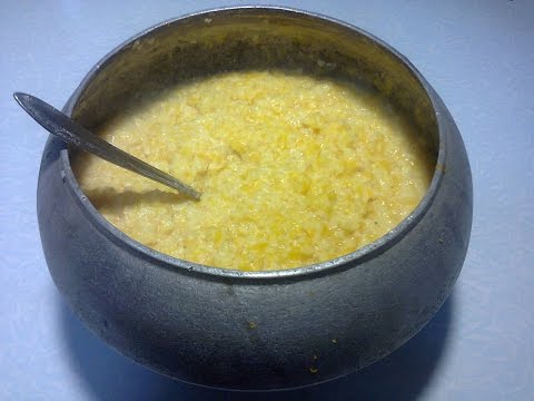 Рецепт каши из тыквы с пшеном