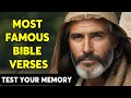 MOST FAMOUS BIBLE VERSES - 25 BIBLE QUESTIONS TO TEST YOUR BIBLE KNOWLEDGE | The Bible Quiz