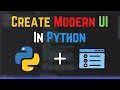 How To Create Modern GUI In Python | Python Eel Tutorial