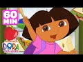 Dora's Yummy Food Marathon! 🍎 1 Hour of Dora the Explorer | Dora & Friends