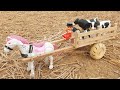 DIY Horse Cart Woodworking Projects - How To Make Horse Cart From Wood