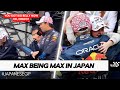 Max Verstappen Being Wholesome with Penelope and Unintentionally FUNNY during Japanese GP