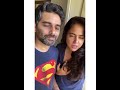 Who kissed first 😱|Sameera Reddy and Akshai Varde doing couples challenge