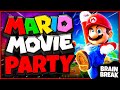 Super Mario Movie | Brain Break | Freeze Dance & Run | Just Dance