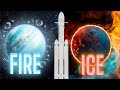 SPACEX Falcon Heavy on a Mission with NASA to Launch to the Worlds of FIRE & ICE - Europa and IO