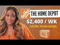 4 Remote No Phone Jobs | Equipment Provided | Home Depot